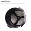 Pour Over Coffee Dripper Stainless Steel Coffee Maker Double-Layer Filter Eco-Friendly Cone Filter Easy to Clean Reusable Coffee