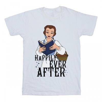 Girls Happily Ever After Reading Cotton T-Shirt