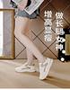 Large size flat-soled sneakers, small white shoes, lightweight soft-soled non-slip shoes for women, autumn board shoes, casual board shoes for women