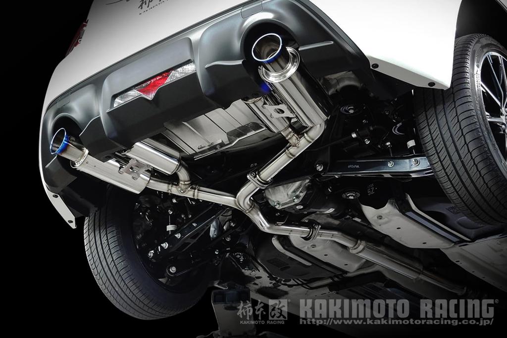 KAKIMOTO Muffler for with 2010 Acceleration Noise B22344 [Regu.06&R] Subaru/Toyota BRZ/86 ZC/ZN6 (Complies Regulations)