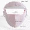 Summer Sunscreen Ice Silk Mask UV Protection Face Cover Sunscreen Veil Face with Brim Cycling Sun Protection Hats Caps