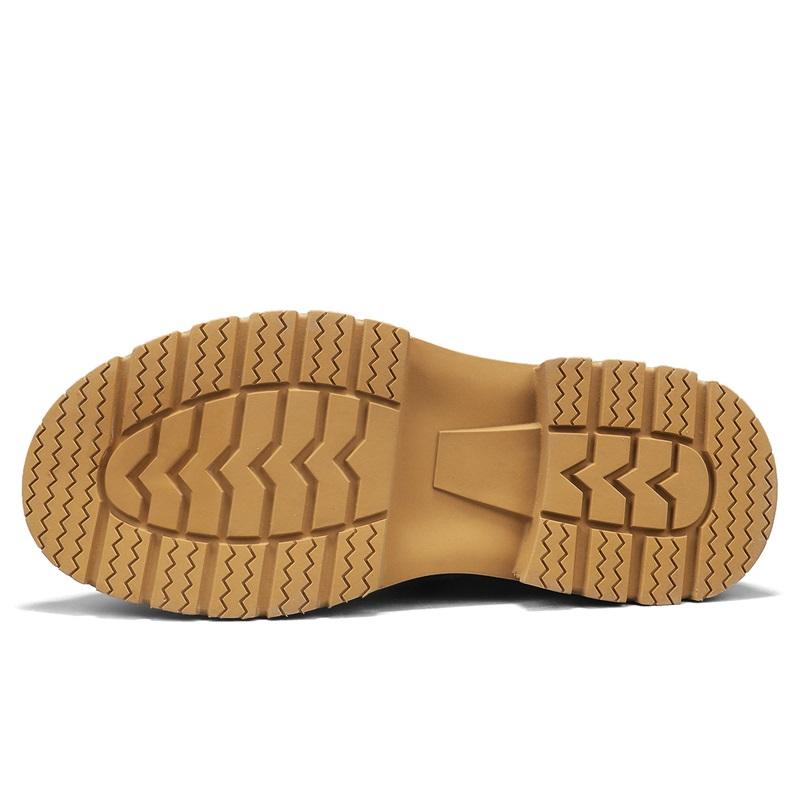 Herren Stiefeletten Echtes Leder Kurze Stiefel Retro Tooling Stiefel Freizeitschuhe