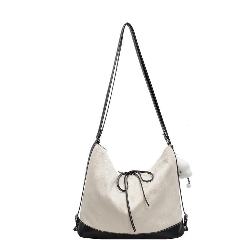 Bag Women's 2025 New Trendy Simple Tote Bag Korean Niche French Underarm Large Capacity Portable Shoulder Bag