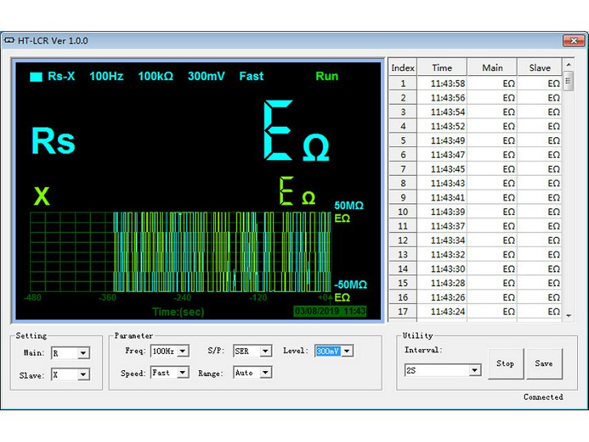 Hantek Handheld LCR Bridge 1832C/1833C High-Precision Resistance Meter