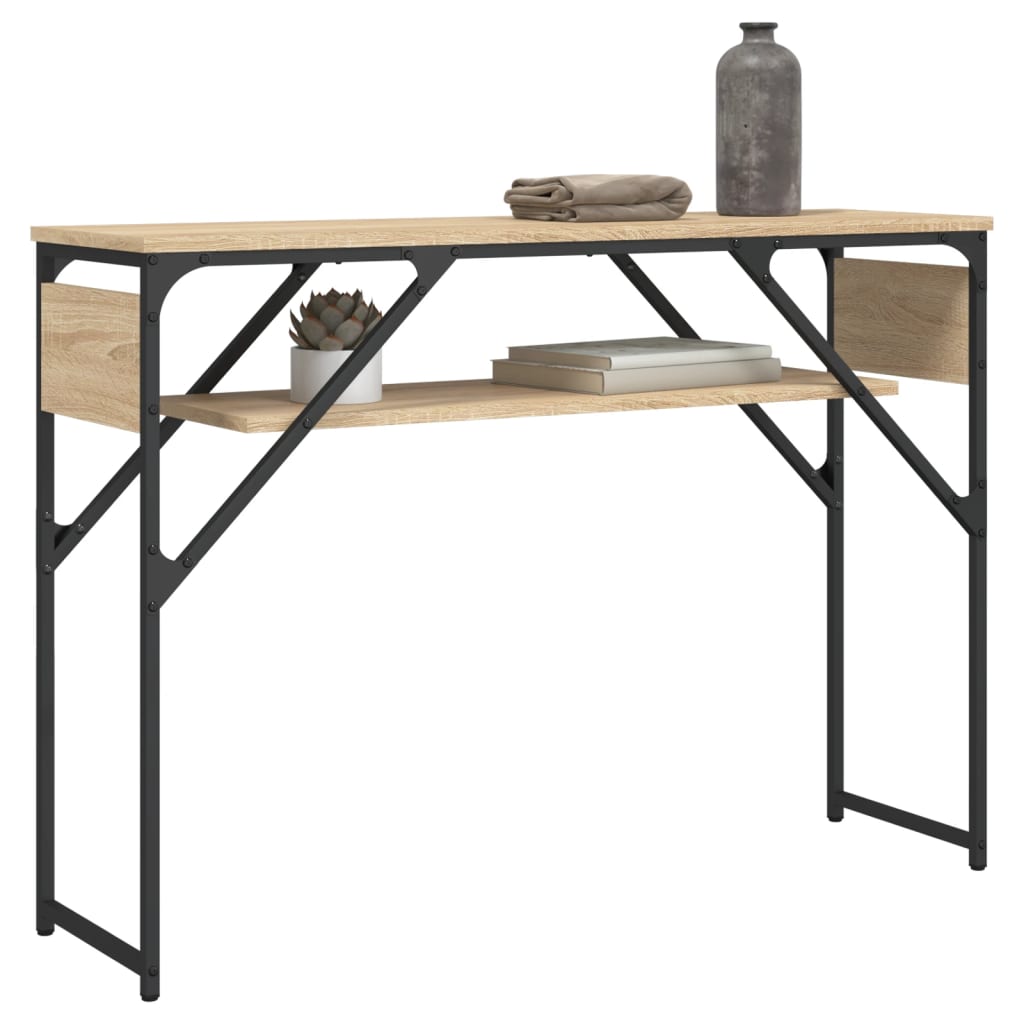 Vidaxl Console Table, Sonoma Oak, 105X30X75 Cm