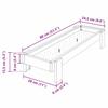 Chicken Feeder Trough Olive Green 80 X 28 X 13.5 Cm