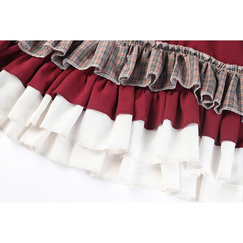 Cosplay Halloween cos fairy tale costume Little Red Riding Hood costume Andersen selling matches little girl fairy tale character costume