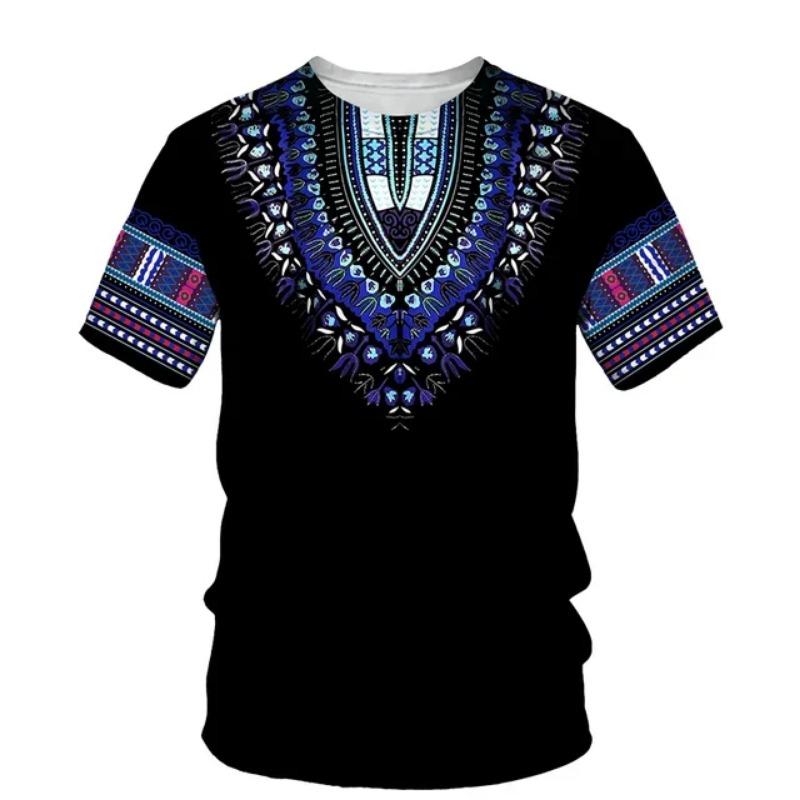 Tricouri Grafice Dashiki Africane Modă Harajuku Stil Tribal Tricou Casual Pentru Femei Haine Streetwear Tricou Băiat Topuri