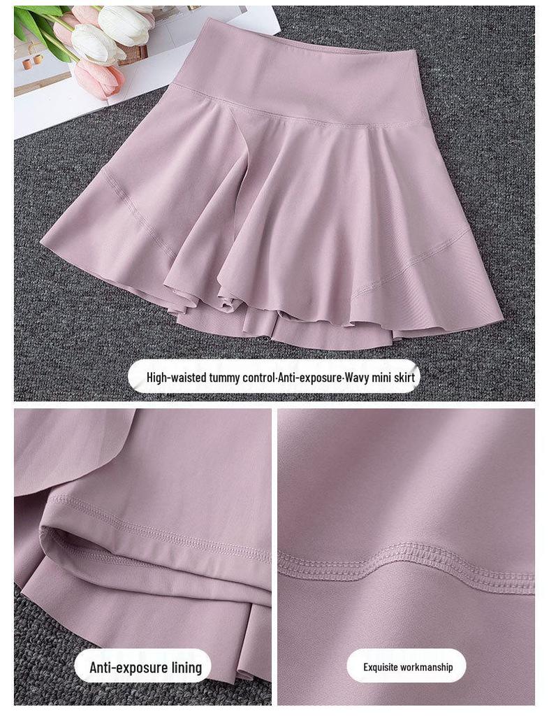 Damen-Tennis- und Sportbekleidung Sommer 2025: Badminton-T-Shirt, Laufshirt, Yoga-Outfit, Fitness-Rock & -Hose