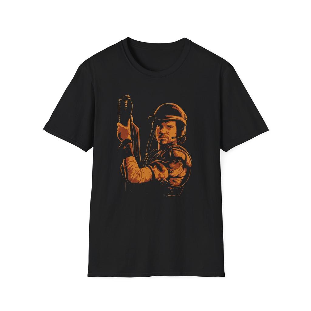T-shirt Unisex Hudson Aliens Privato, Maglietta Softstyle, Camicia con Design Spaziale Figo,