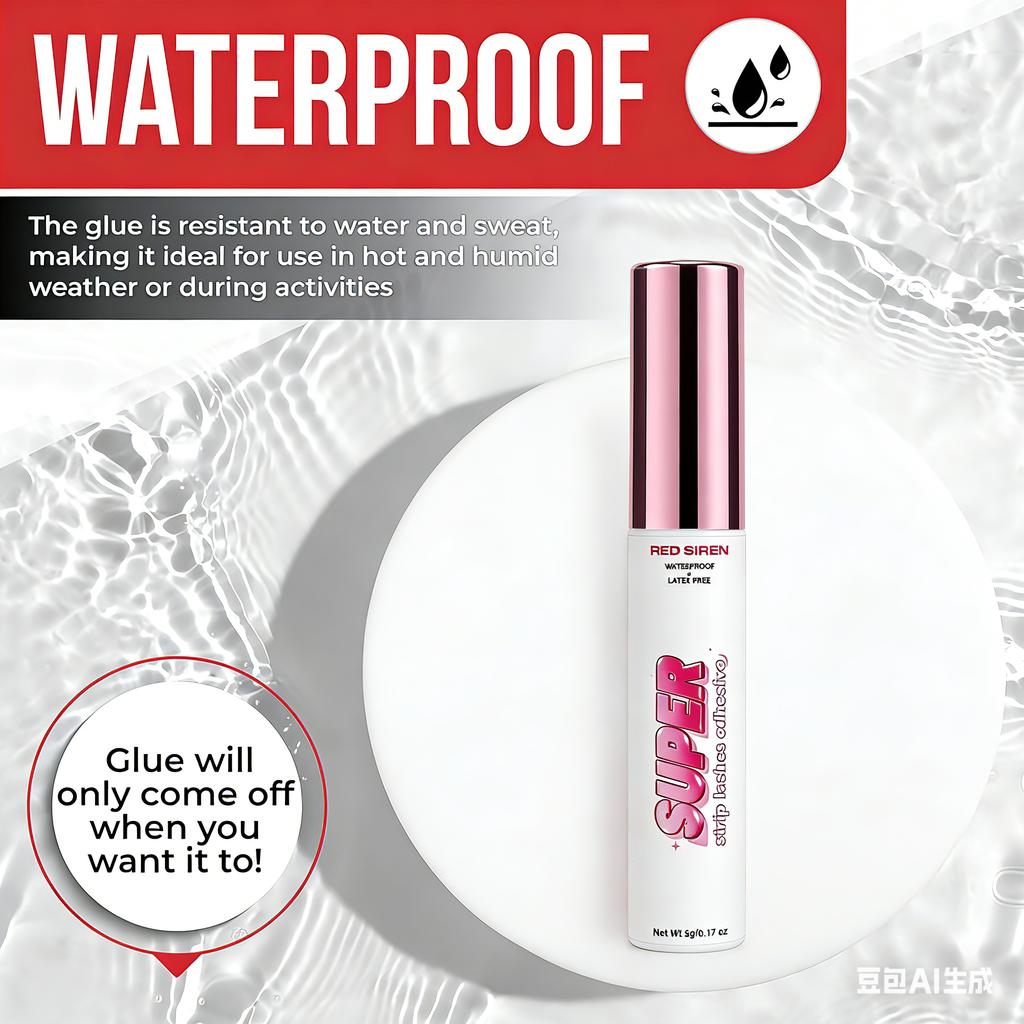 Clear Eyelash Glue Super Strong Hold Adhesive Waterproof Long Lasting False Lash Glue Makeup Tool