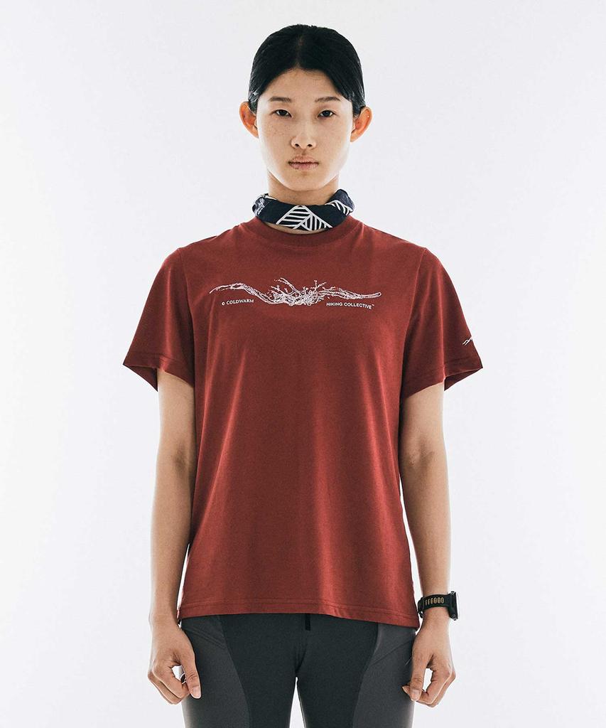 Koldeuwom Splash Air T-Shirt (Red) -Women-