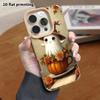 Phone Case: Lambskin 2D Flat Samsung Galaxy A34 A35 M05 M06 S20 S22 S21 FE Plus 5G Protective Case, Vintage Autumn, Christmas and Halloween Gift