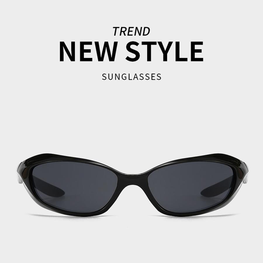 Modische Sonnenbrillen, Y2K-Sonnenbrille, nicht polarisiert, modisches Accessoire
