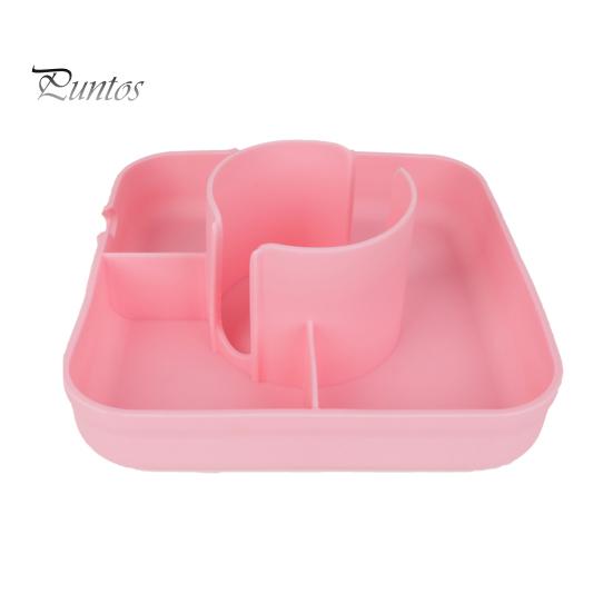 

Силиконовый нескользящий подстаканник для дивана с большим подстаканником, несколько отделений, водонепроницаемый, устойчивый к проливам, подстаканник для дивана розовый