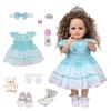 KEIUMI 22 Inch Reborn Baby Doll Full Silicone Vinyl Bathe Girl playmates lifelike Newborn Doll Toy Christmas Birthday Gift
