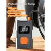 150psi Wireless Air Pump Portable Electric Tire Inflator Car Bicycle Motorcycle Air Compressor Injector Bike Ball Accessories
