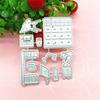 Stationery Metal Cutting Dies DIY Craft Carbon Steel Embossing Template Stencil Scrapbooking for Card Die Cuts Mold
