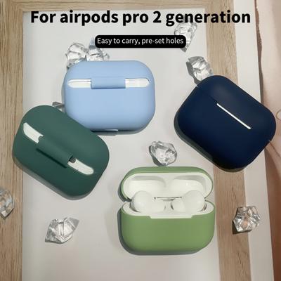 Earphone Protective Cover Shock-proof Anti-fall Soft Silicone Bluetooth-compatible Earphone Case for Airpods Pro2