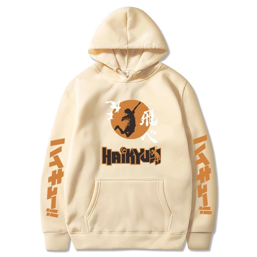 Volleyball Youth Anime Peripheral Printed Hooded Autumn/winter Hoodie