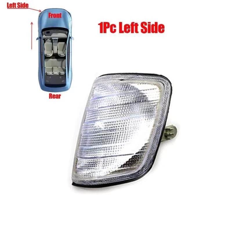 Coque de Feu de Position d'Angle de Voiture Boîtier de Clignotant Avant pour Mercedes Benz Classe E W124 1985-1996 1248261243 1248261143