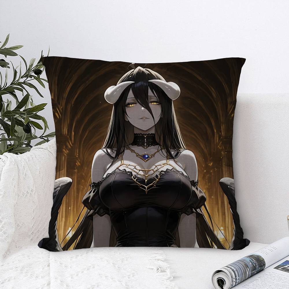 OVERLORD ANIME Pillow Gift Home Office Decoration Bedroom Sofa Car Cushion Cover case x