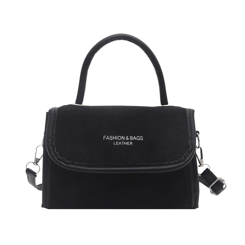 

New fashion versatile shoulder bag trendy retro leopard print messenger bag casual commuter handbag bag