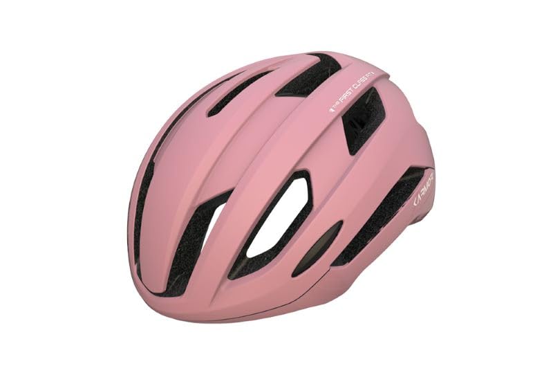 

Karmor Bicycle and Adult Helmet SWALLO Dreamy Rose Asian Officially Certified by the Japan Cycling Federation S-M Fit, (JCF)