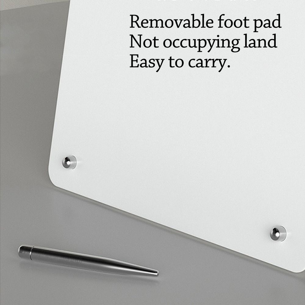 Movable Magnetic Sticker Board Metal Plate Message Reminder Board Desktop Memorandum  Home