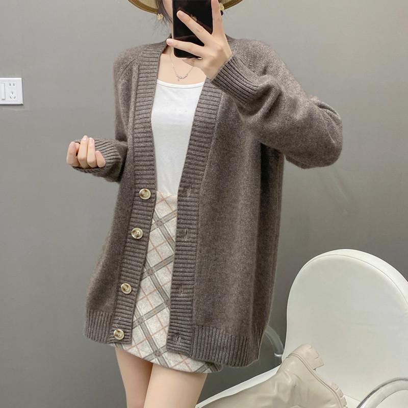 Qinghe 100% Pure Cashmere Women's Sweater - Ultra Soft Luxury Winter Pullover