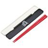 Skater Chopsticks and Chopstick Case Set, Snoopy Orchestra Design, 18cm, Antibacterial, Adult Size, Made In Japan, ABC3AG-A