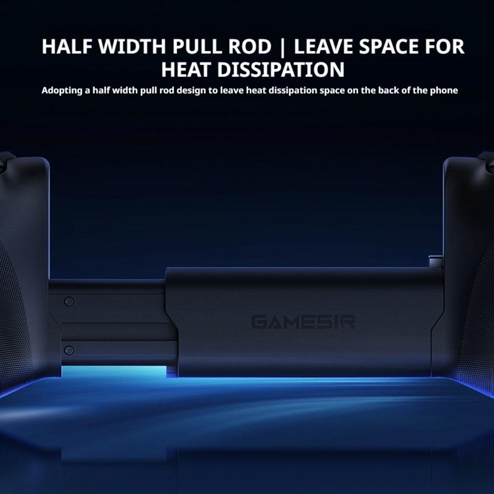 Stretching Game Controller IOS Android Type-C Mobile Game Controller Peripheral For Mobile Games