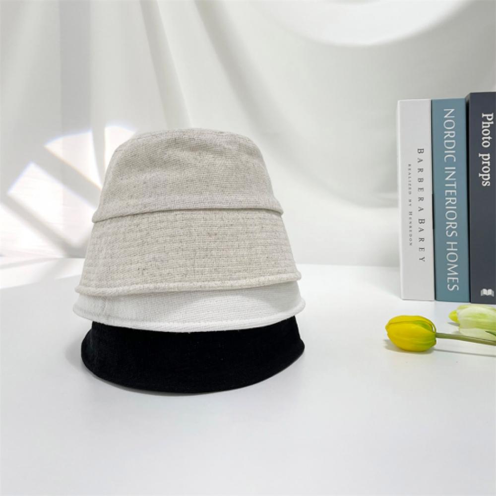 New ArrivalS Open Run Lakent Women S Summer Linen Like Minimal Bucket Hat