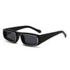 Lunettes de soleil unisexes mode européenne et américaine petit cadre anti-UV monture complète métal