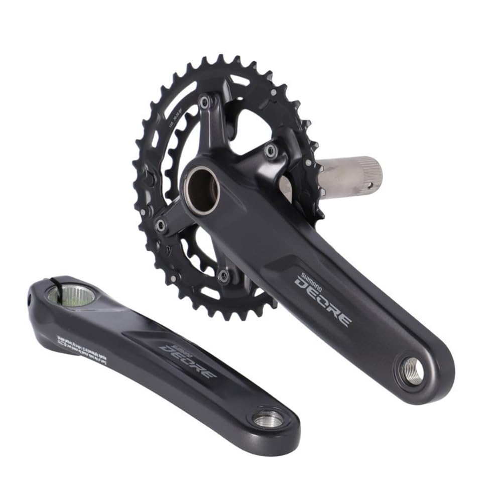 

SHIMANO Шатуны 10 ск. 175 мм EFCM41002EX66 DEORE FC-M4100-2 36-26T чёрный