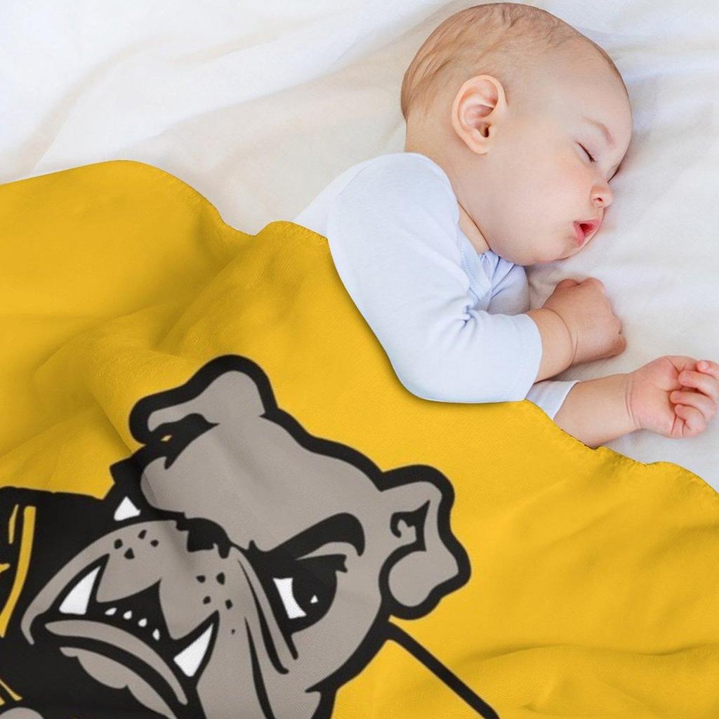 Adrian College Throw Blanket Multi Purpose Soft Warm Blanket for Home Travel