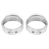 Motorcycle 4.5'' 7" Headlight Trim Rings Head Lamp Decorative Rings Fog Lamp Visor Protector for Most Motorbike