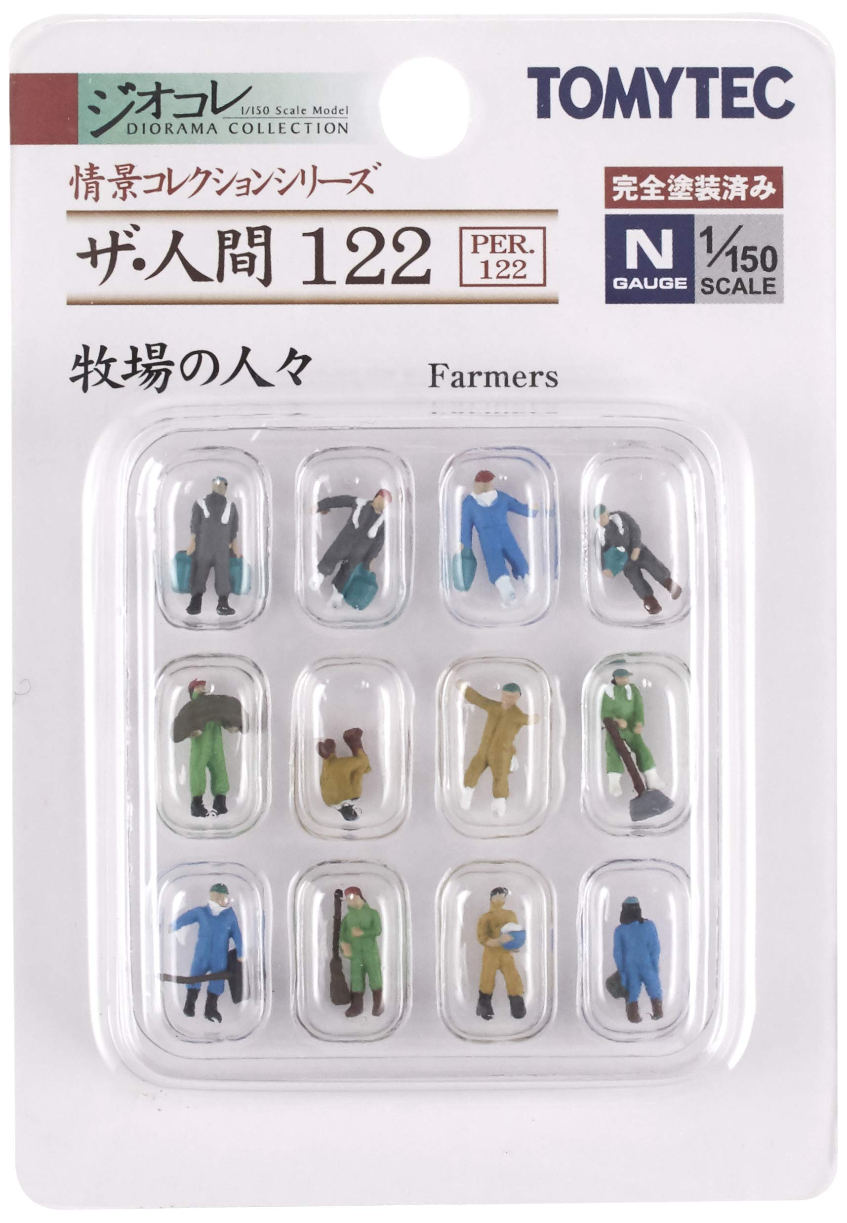 

Tomytec Geocolle Scene Collection The Human 122 Farm People Diorama Supplies