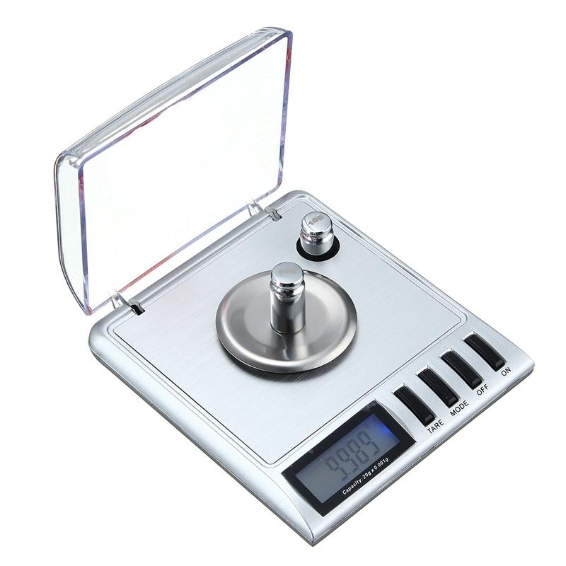 Blue Digital Pocket Scale 20g 0.001g Electronic Jewelry Gram G/o Z/o Zt/dwt/ct/gn Salver Tweezer Weight