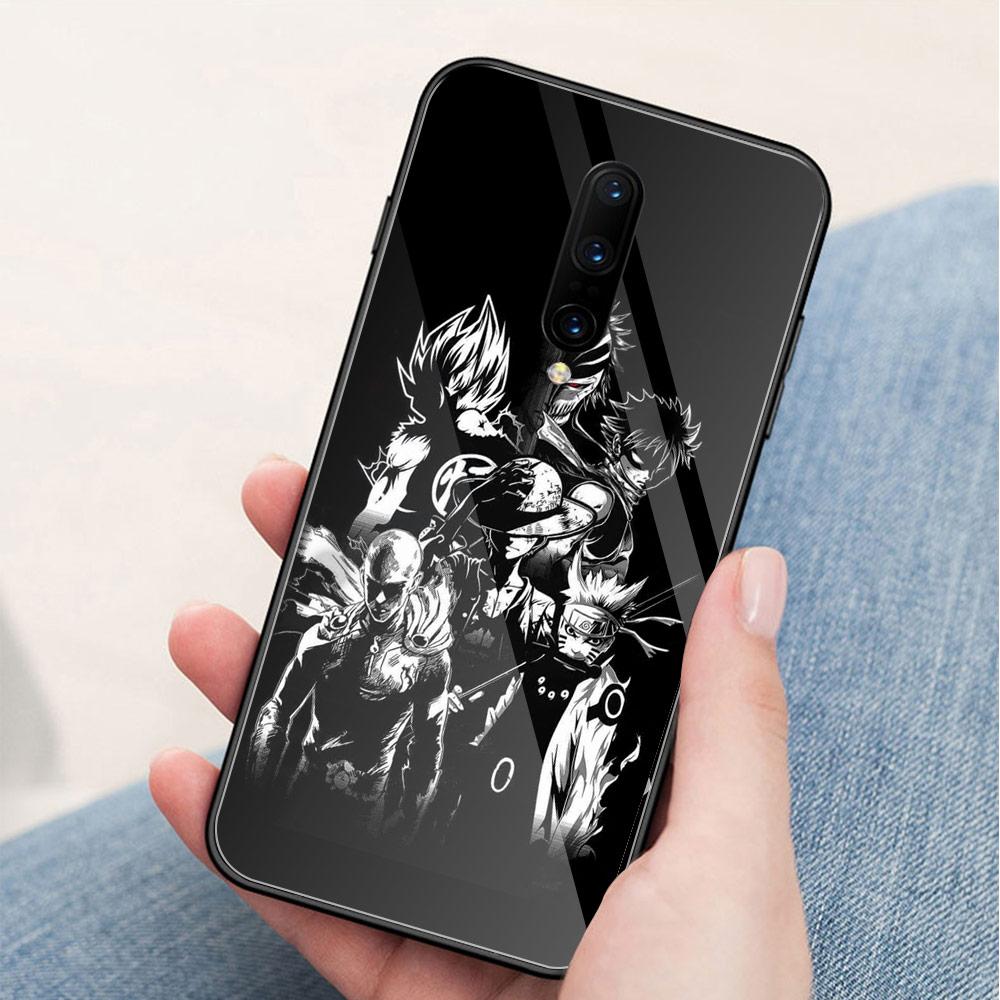 

Чехол в стиле аниме для Oneplus 6t, стеклянная задняя крышка, чехол Oneplus 5t, чехол для Oneplus 1+ 5 6 Oneplus 6 6t 7 pro Oneplus 5T
