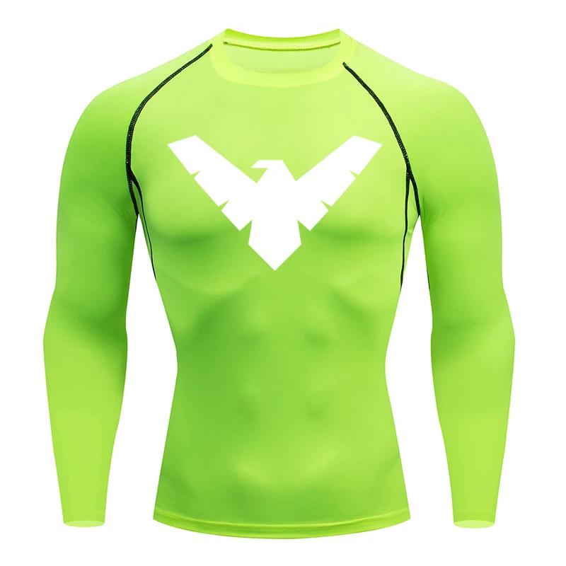 Tricou de compresie cu mânecă scurtă de vară pentru bărbați, top sport, tricou de alergare, uscare rapidă, îmbrăcăminte pentru sală, protecție solară, mânecă lungă
