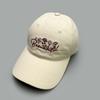 Korean Sweet Flower Letters Embroidery Baseball Hats Casual New Women Sunshade Retro Versatile Exquisite Fashion Ins Peaked Caps