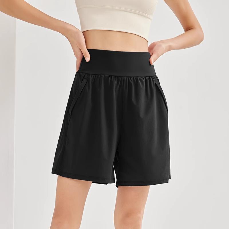 Women's High-Waisted Quick-Dry Tummy Control Yoga Shorts