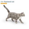 PVC Simulation Cat Model Garfield Persian Cat Pastoral Cat Cat Action Figures  Car Decoration