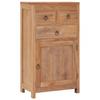 Day and Night - Day and Night Solid Teak Wood Sideboard 50x30x90 Cm