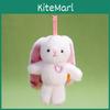 Short Plush Animal Keychain With Cute Standing Rabbit And Pig For Gifts And Decor