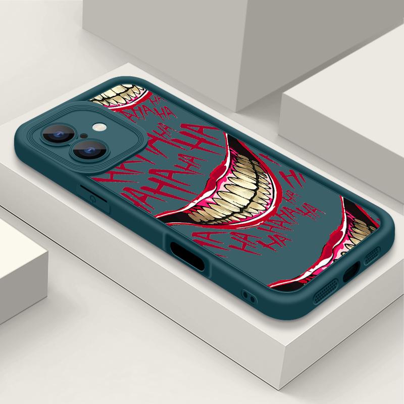 Custodia per Telefono con Fantasia Clown Buffone Per iPhone 16 Pro Max 16e 15 14 13 12 11 XR XS 8 7 Antiurto Morbida Cover in Silicone