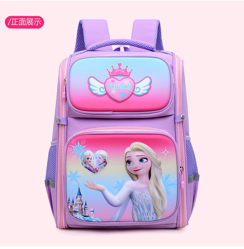 Adorable Cartoon Large Capacity School Backpack For Kids With Lightweight Spine Protection