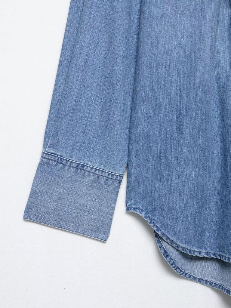 2025 Summer European & American Style Women's Versatile Denim Shirt