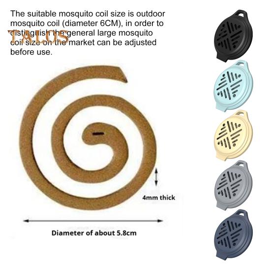 Hanging Incense Coil Holder Indoor Outdoor Pool Side Patio Deck Fishing Camping Hiking Portable Fireproof Silicone Coil Holder Incense Burner